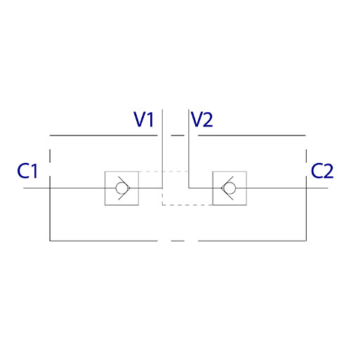 VBPDE 1/2" FL Oleodinamica Marchesini
