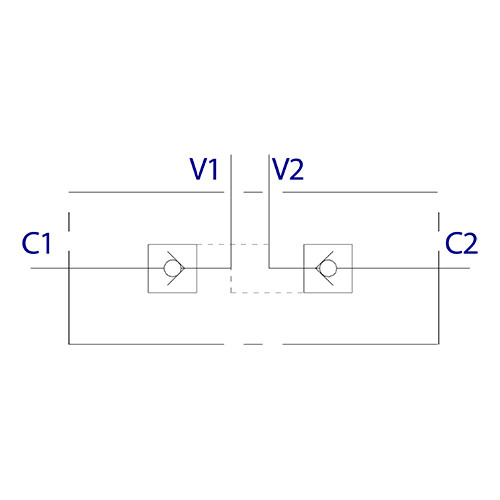 VBPDE 3/8” CILINDRICA Oleodinamica Marchesini