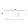 VBPSE 1/4" L4 VIE Oleodinamica Marchesini