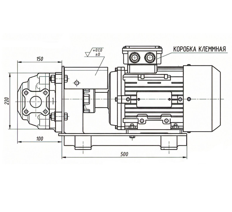 Насос НШ16 с 1,1 кВт ст. (агрегат)
